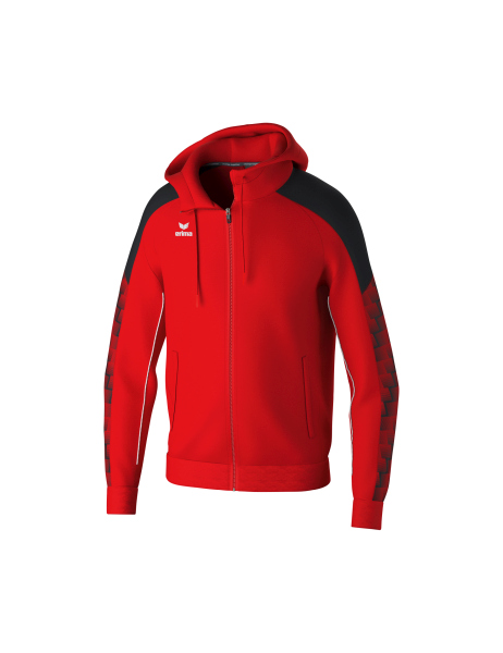 Erima Evo Star Trainingsjacke mit Kapuze Herren - rot