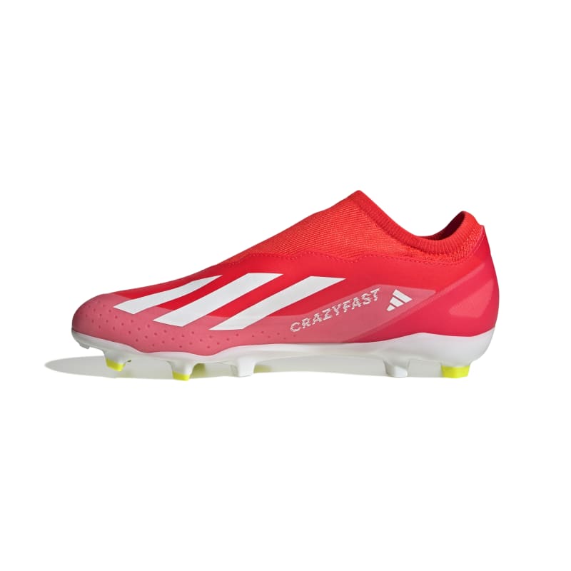 adidas X Crazyfast League LL FG Herren - rot/weiß