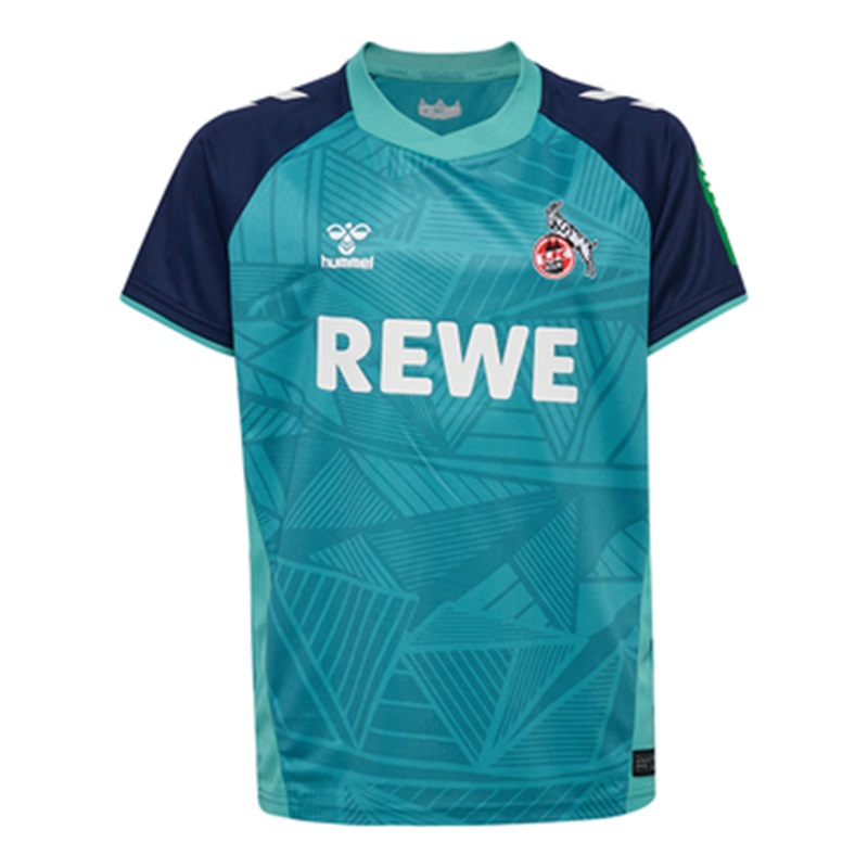 hummel 1. FC Köln 3rd Trikot 24/25 Kinder - türkis/navy