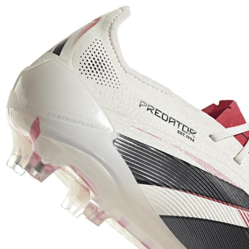 adidas Predator Elite FG Herren - weiß/schwarz/rot