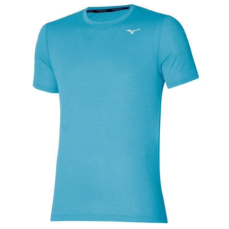 Mizuno Impulse Core T-Shirt Herren - hellblau