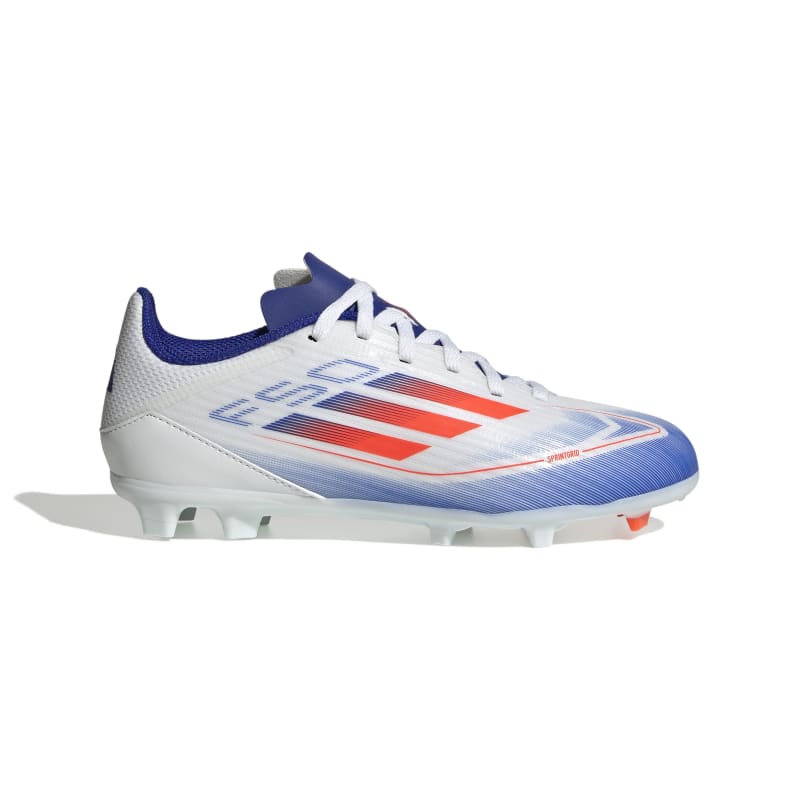 adidas F50 League FG/MG Kinder - weiß/blau/rot