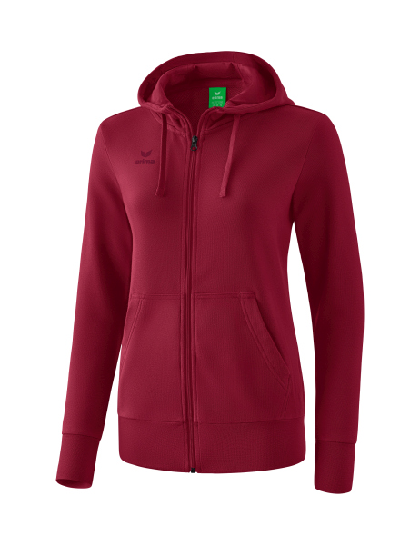 Erima Kapuzensweatjacke Damen - rot