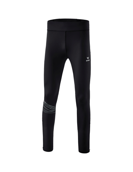 Erima Racing Lauftight lang Kinder - schwarz