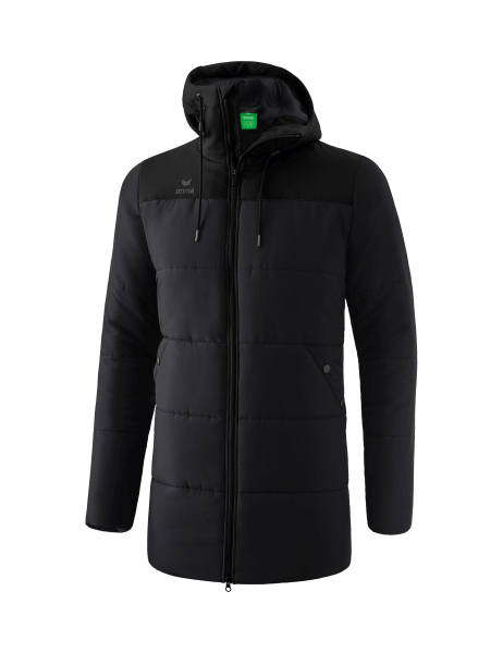 Erima Squad Winterjacke Herren - schwarz