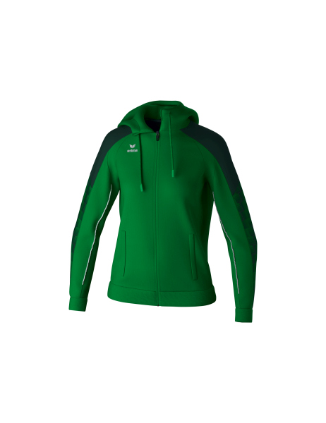 Erima Evo Star Trainingsjacke mit Kapuze Damen - grün