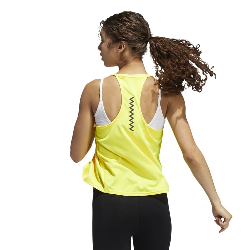 adidas Parley Run Fast Running Tanktop Damen - gelb