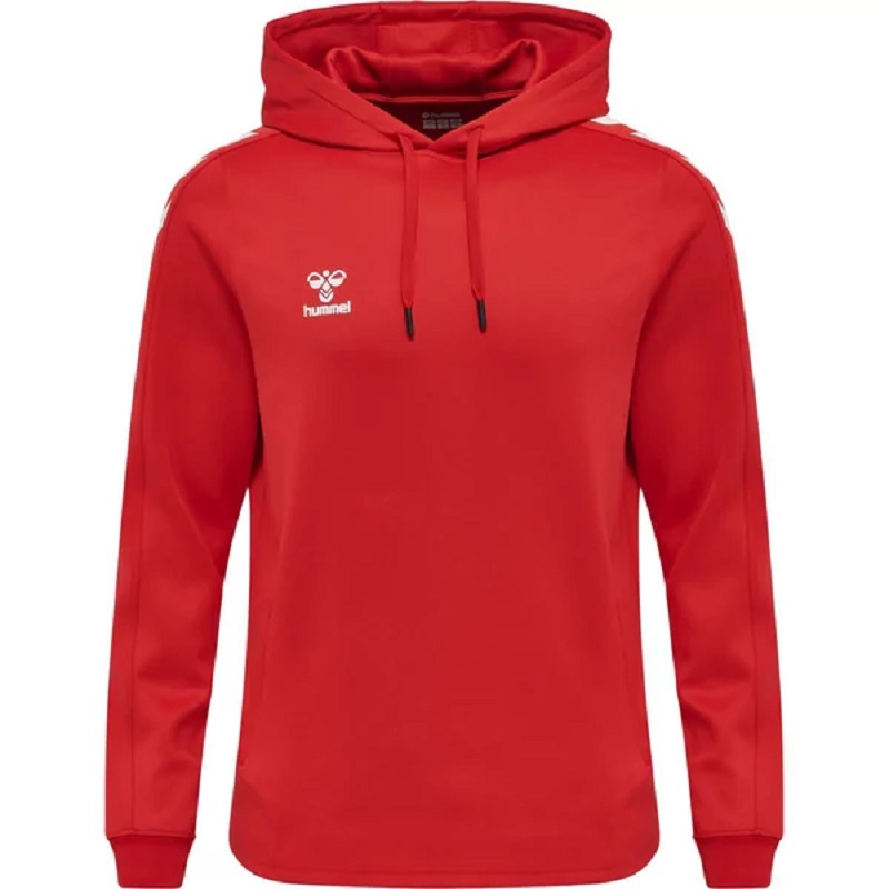 hummel Core XK Poly Hoodie Herren - rot