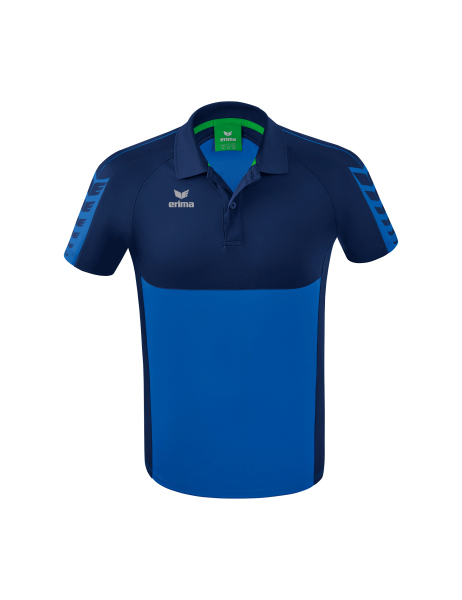 Erima Six Wings Poloshirt Herren - blau