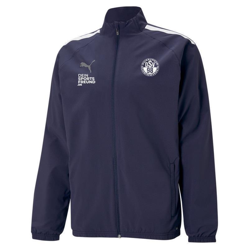 DSV98 x Puma teamLIGA Sideline Trainingsjacke Herren - navy/weiß