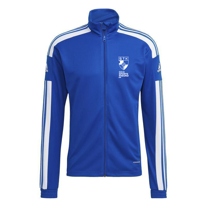 Teutonia Kleinenbroich x adidas Squadra 21 Trainingsjacke Herren - blau/weiß