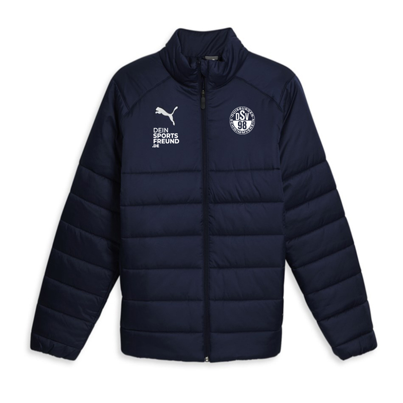 DSV98 x Puma teamLIGA Steppjacke Herren - navy