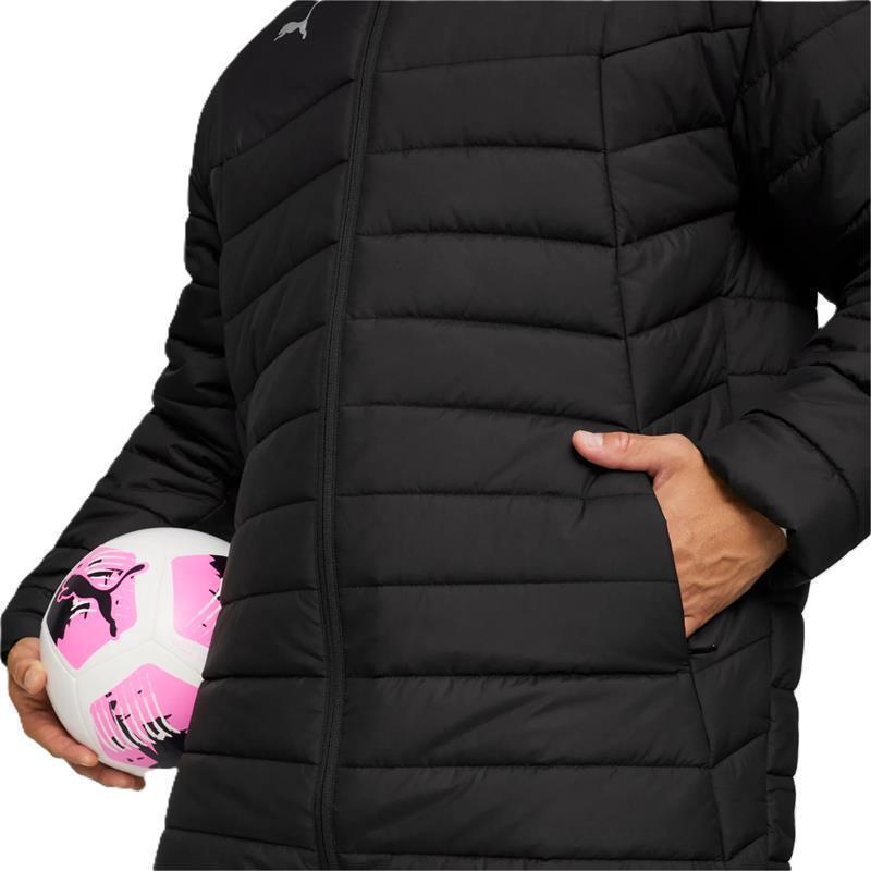 Puma teamFINAL Bench Winterjacke Herren - schwarz