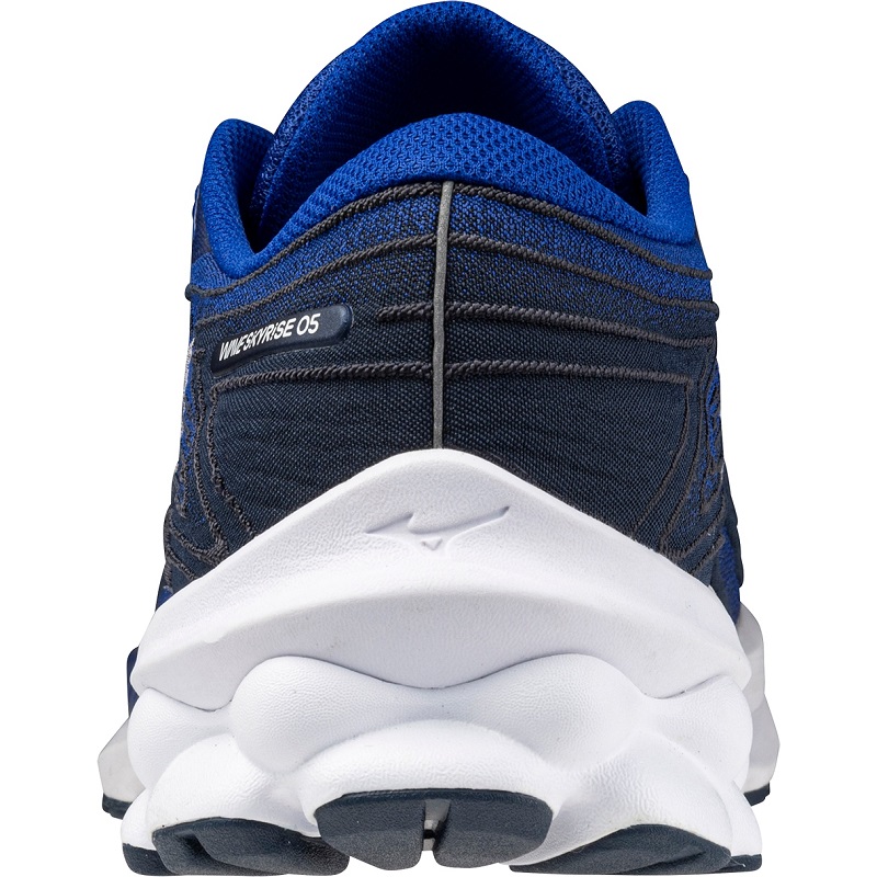 Mizuno Wave Skyrise 5 Laufschuhe Herren - blau/weiß