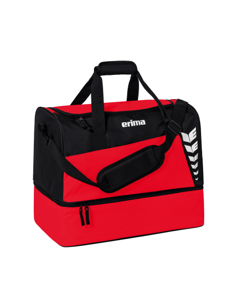 Erima Six Wings Sporttasche mit Bodenfach L - rot