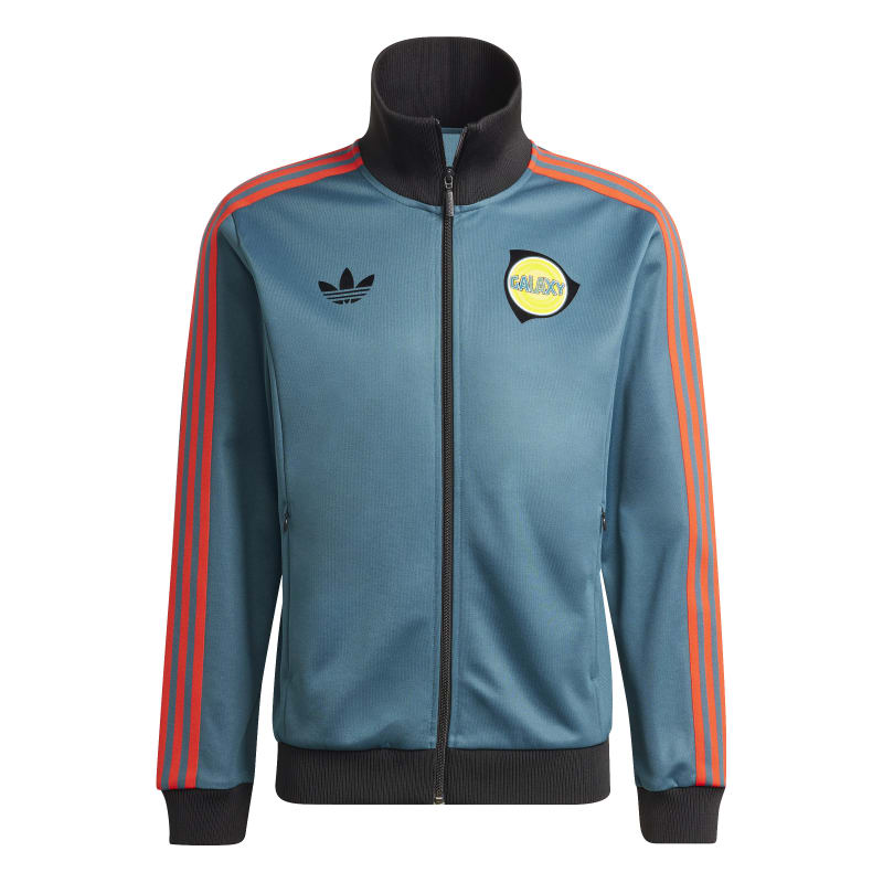 adidas LA Galaxy Originals Jacke Herren - petrol/schwarz/rot/gelb