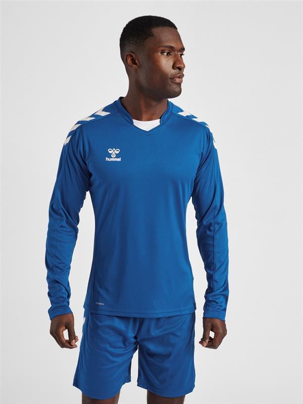 hummel Core XK Poly Trikot Langarm Herren - blau