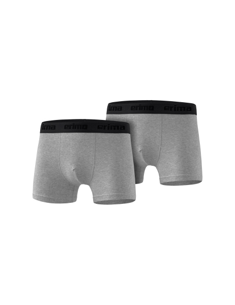 Erima 2-Pack Boxershorts Herren - grau