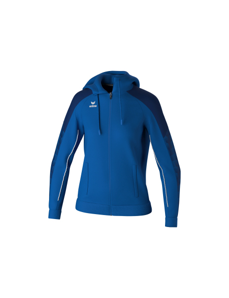 Erima Evo Star Trainingsjacke mit Kapuze Damen - blau