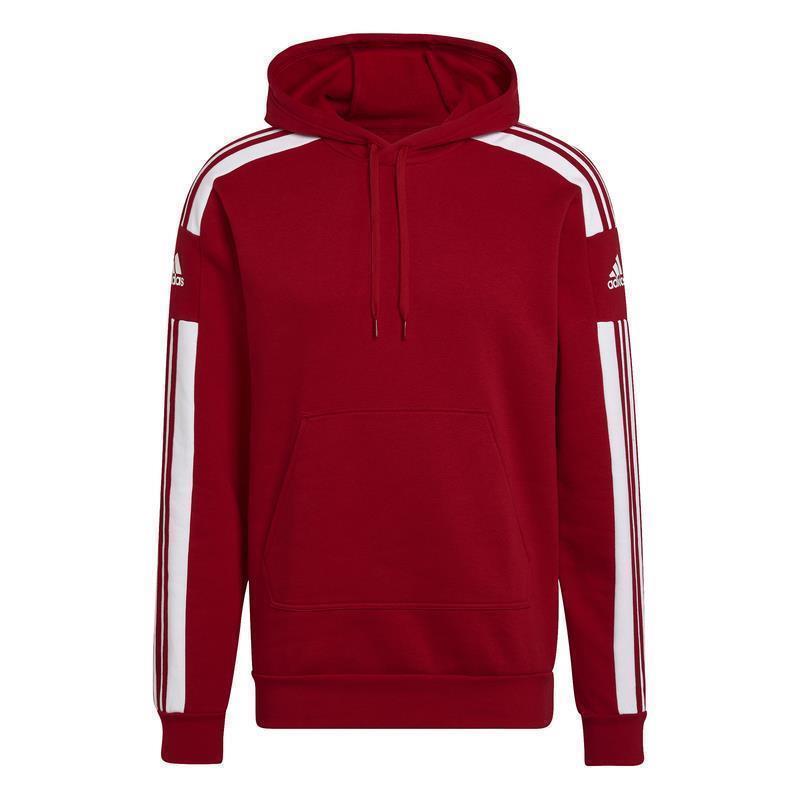 adidas Squadra 21 Hoodie Herren - rot/weiß