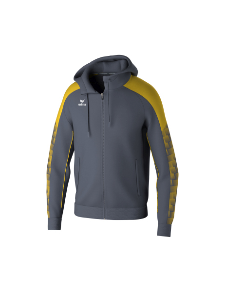 Erima Evo Star Trainingsjacke mit Kapuze Herren - grau