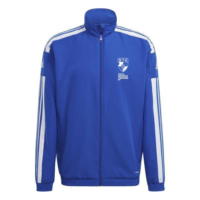 Teutonia Kleinenbroich x adidas Squadra 21 Präsentationsjacke Herren - blau