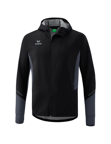 Erima Racing Runningjacke Herren - schwarz