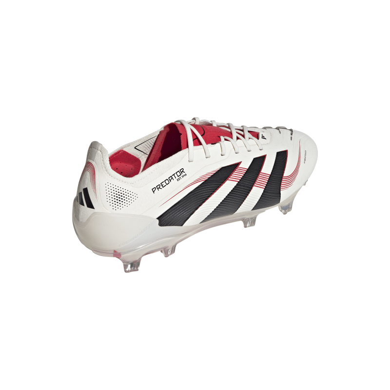 adidas Predator Elite FG Herren - weiß/schwarz/rot