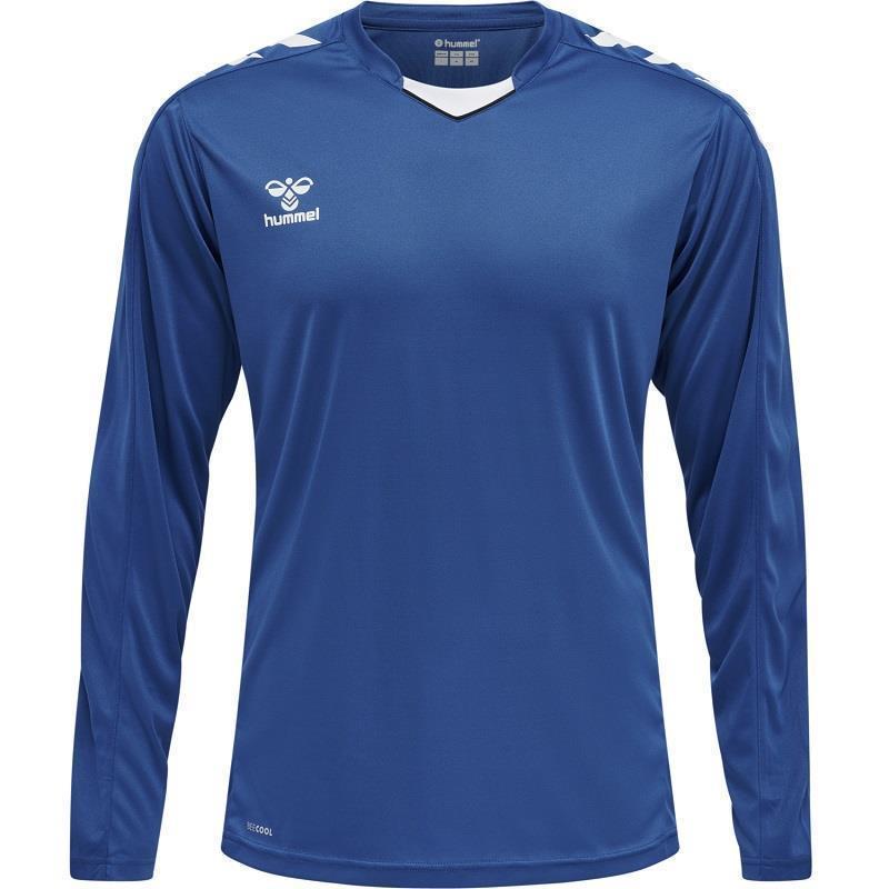 hummel Core XK Poly Trikot Langarm Herren - blau