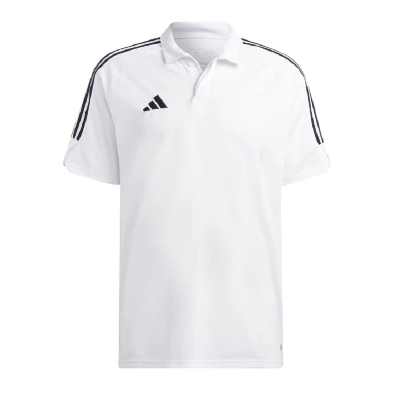 adidas Tiro 23 League Poloshirt Herren - weiß/schwarz