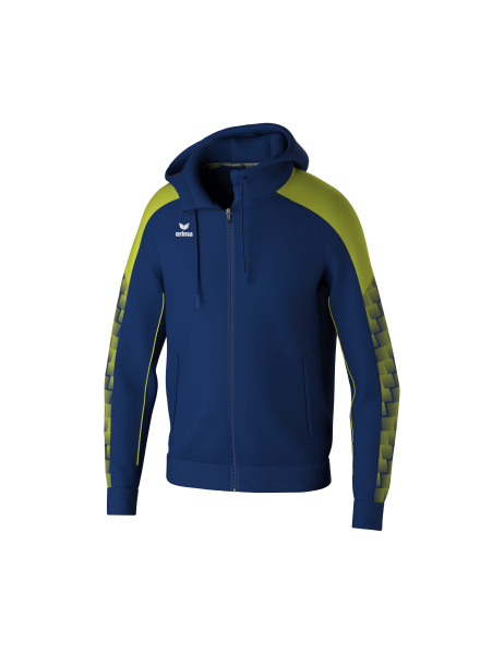 Erima Evo Star Trainingsjacke mit Kapuze Herren - navy/grün