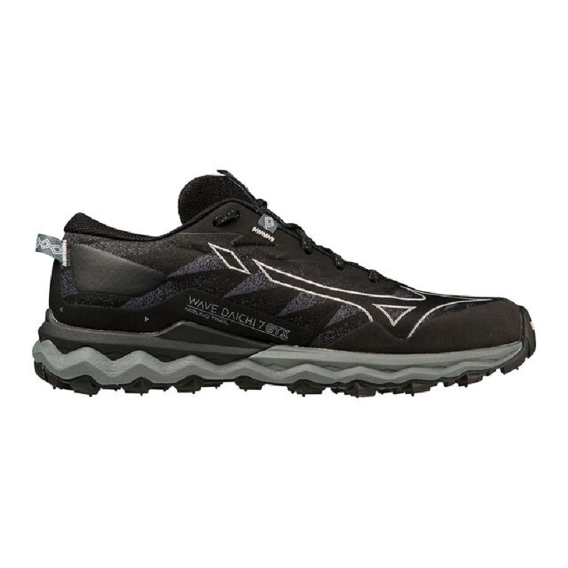 Mizuno Wave Daichi 7 GTX Trail Running Damen - schwarz/grau