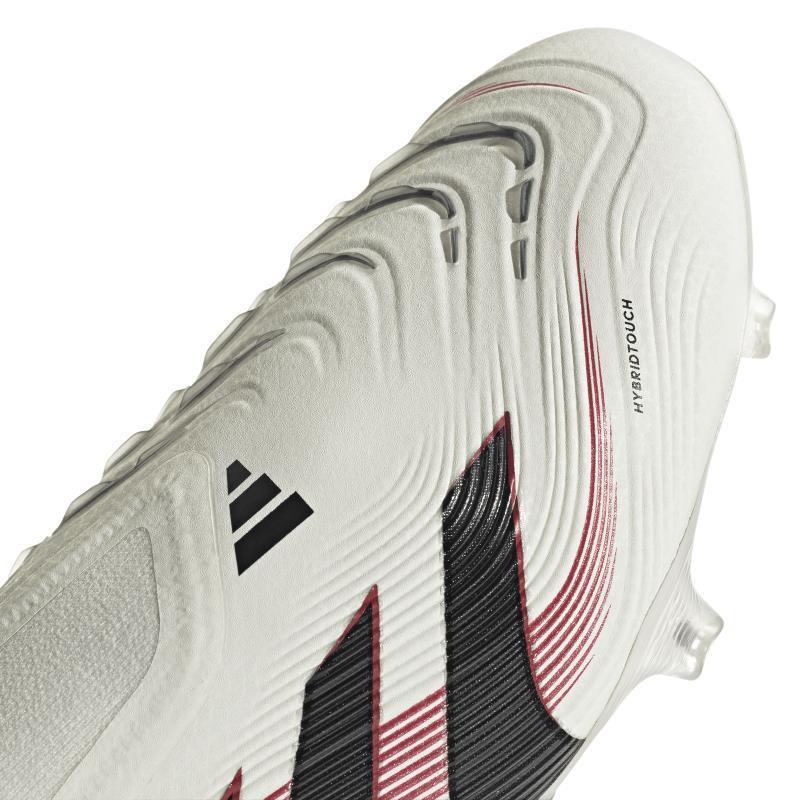 adidas Predator Elite FG Herren - weiß/schwarz/rot