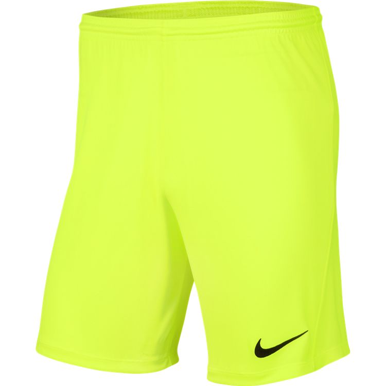 Nike Park III Short Herren - neongelb