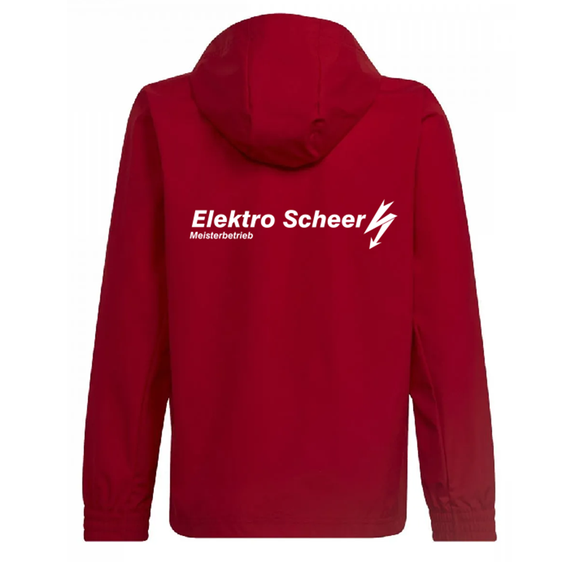 JSG Delhoven-Straberg x adidas Entrada 22 Allwetterjacke Kinder - rot/weiß