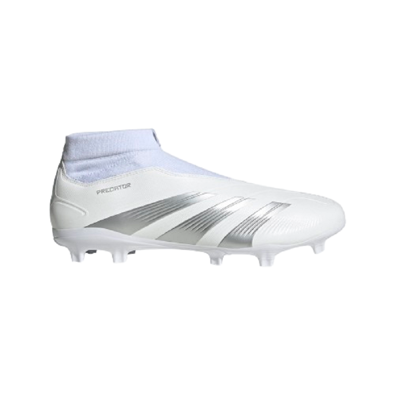 adidas Predator League Laceless FG Herren - weiß/silber