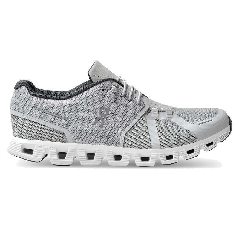 On Cloud 5 Laufschuhe Herren - hellgrau