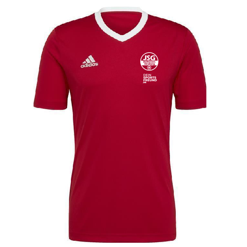 JSG Delhoven-Straberg x adidas Entrada 22 Trikot Kinder - rot/weiß