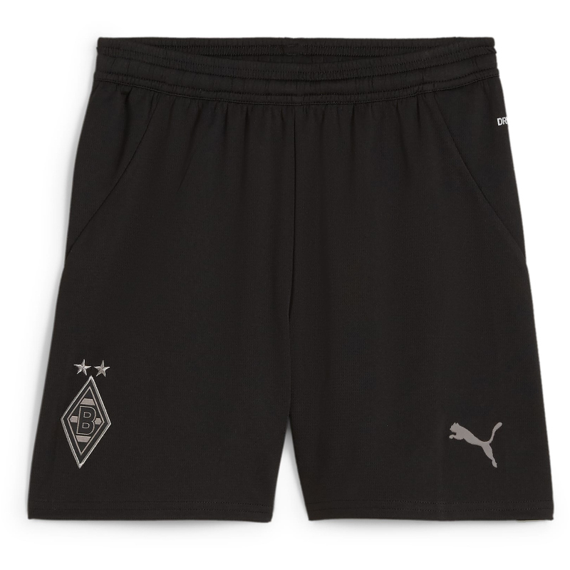 Puma Borussia Mönchengladbach Shorts 2024/25 Kinder - schwarz/silber