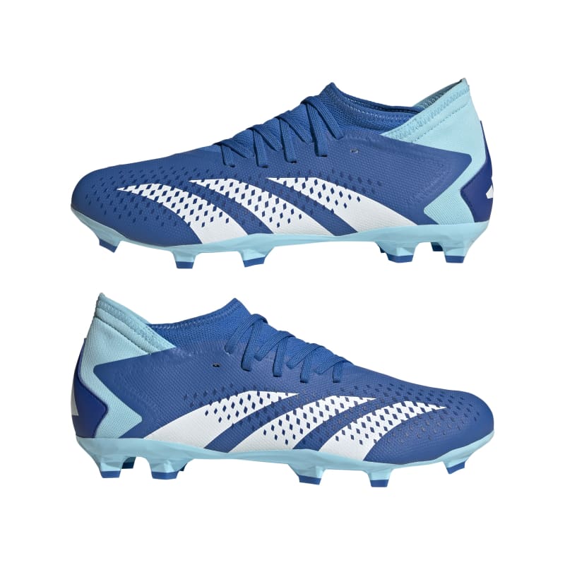 adidas Predator Accuracy.3 FG Herren - blau/weiß