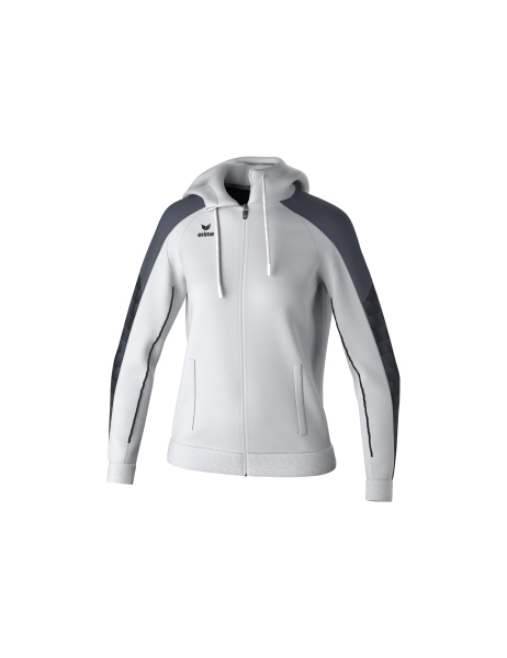 Erima Evo Star Trainingsjacke mit Kapuze Damen - weiß