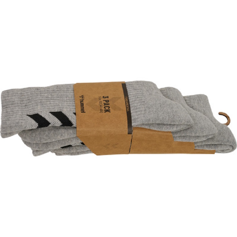 hummel Fundamental Socken 3er Pack - grau