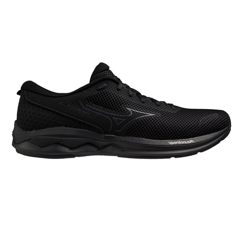 Mizuno Wave Revolt 3 Laufschuhe Herren - schwarz