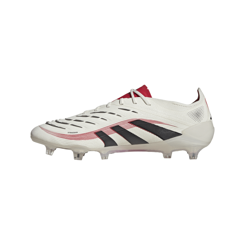 adidas Predator Elite FG Herren - weiß/schwarz/rot