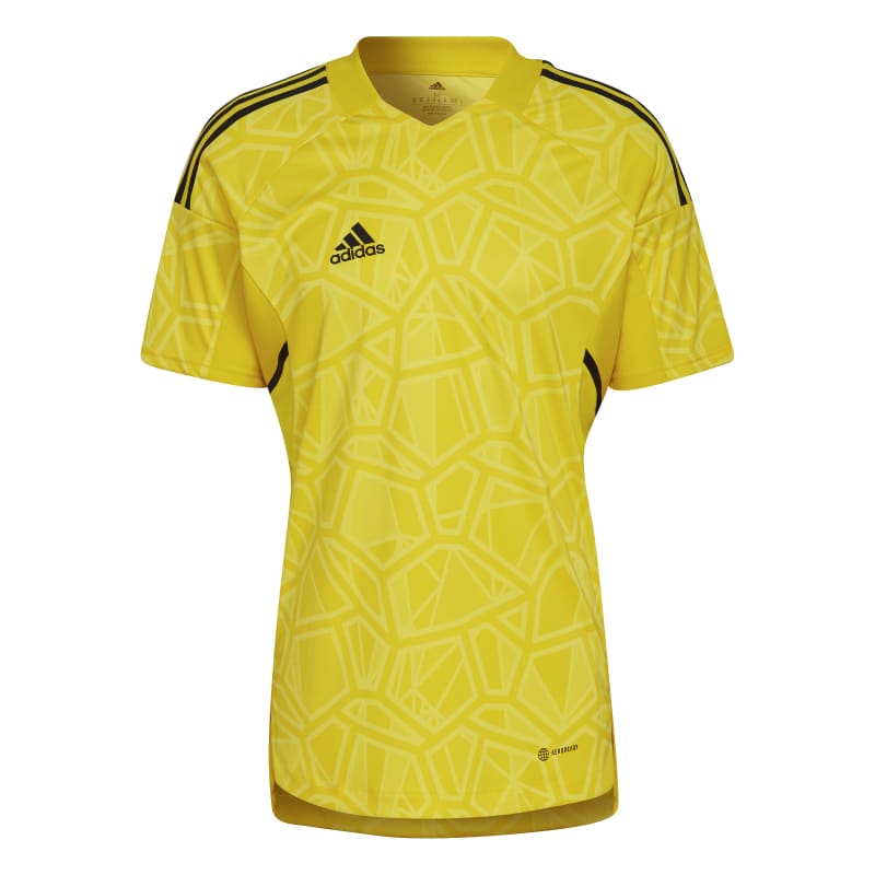 adidas Condivo 22 Torwarttrikot Kurzarm Herren - gelb