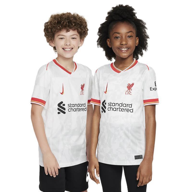 Nike FC Liverpool Trikot Home 24/25 Kinder - weiß/rot/schwarz