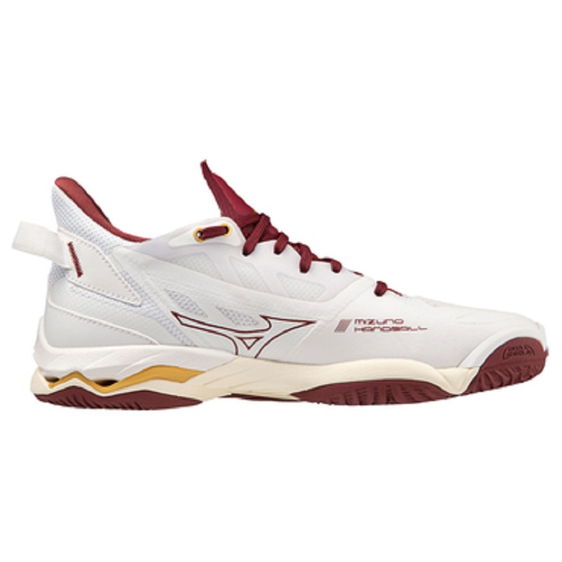 Mizuno Wave Mirage 5 Handballschuhe Damen - weiß/rot/gelb