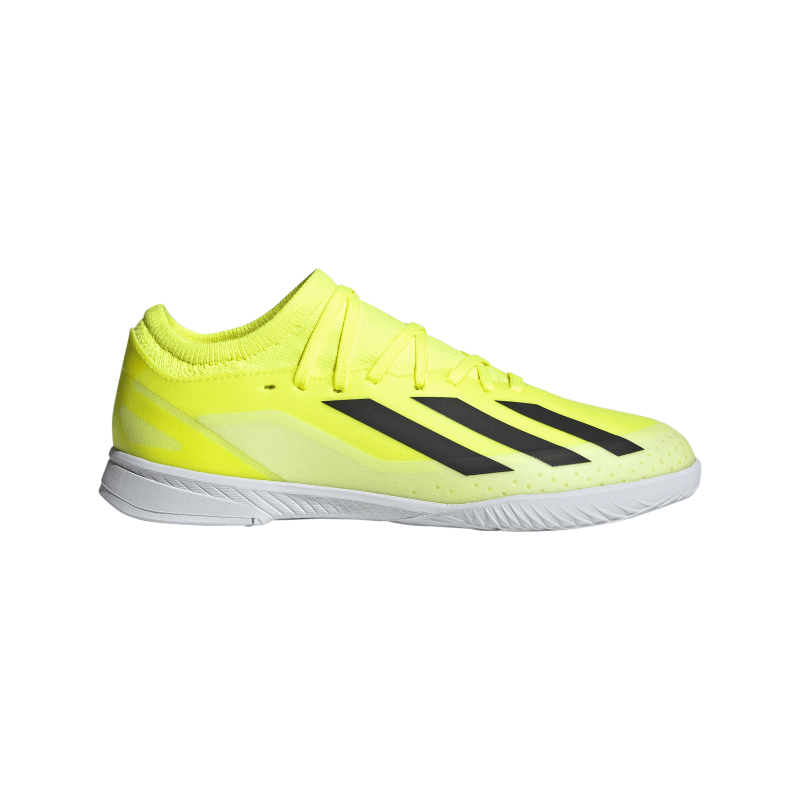 adidas X Crazyfast League IN Kinder -gelb/schwarz/weiß