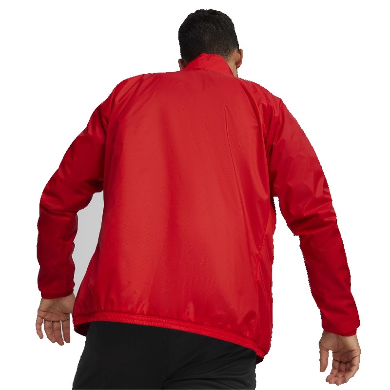 Puma teamGOAL Allwetterjacke Herren - rot/weiß