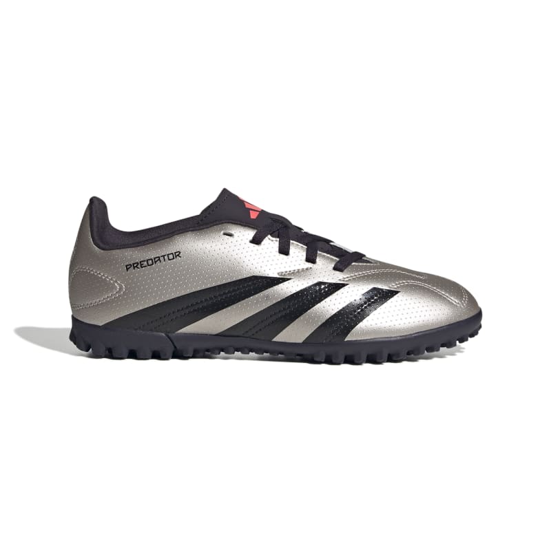 adidas Predator Club TF Kinder - silber/schwarz